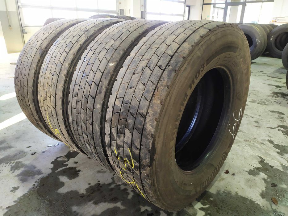 315/70R22.5 CONTINENTAL HYBRID HD3 7-8mm HD 3 Napęd Możliwy montaż
