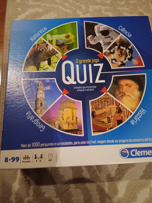 Jogo tabuleiro Quizz