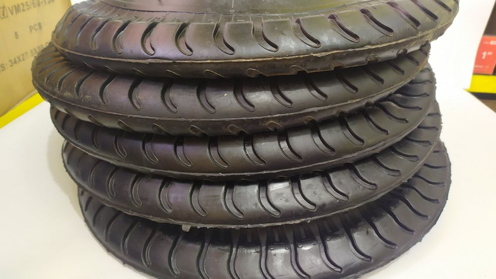 Покришки та Колеса на тачку (3.50-8, 4.00-8). Посилені 6PR. Наложка