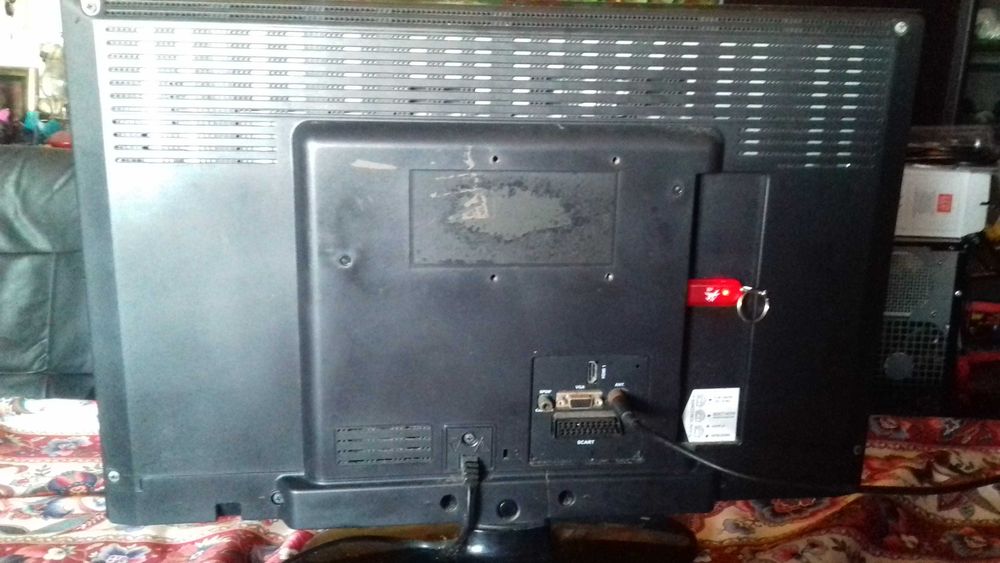 televisão marca saba 24 polegadas a trabalhar