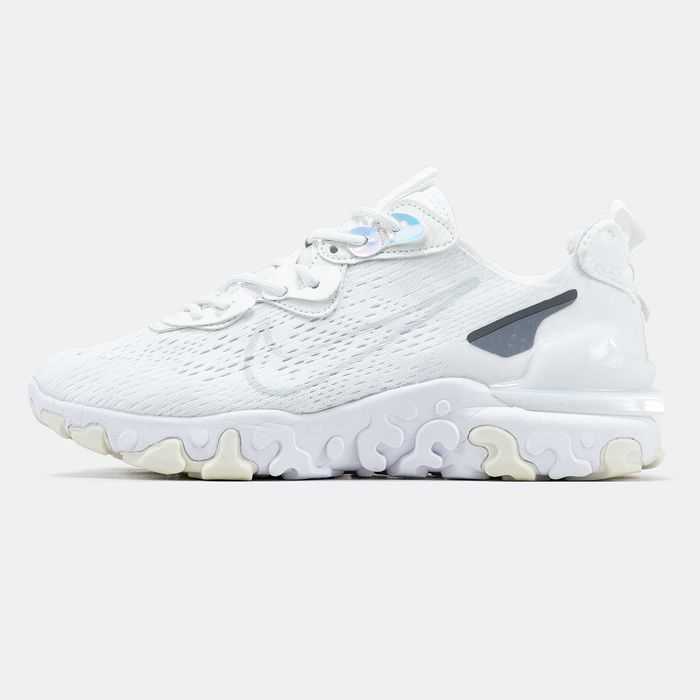 Кросівки Nike React Vision premium all white