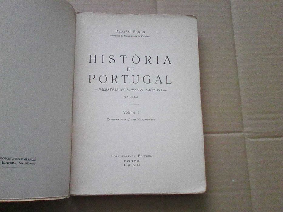 História de Portugal - Palestras na emissora Nacional