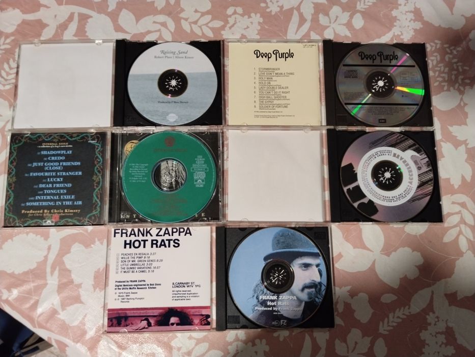 Coleção de 13 Álbuns Rock (14CD's)
