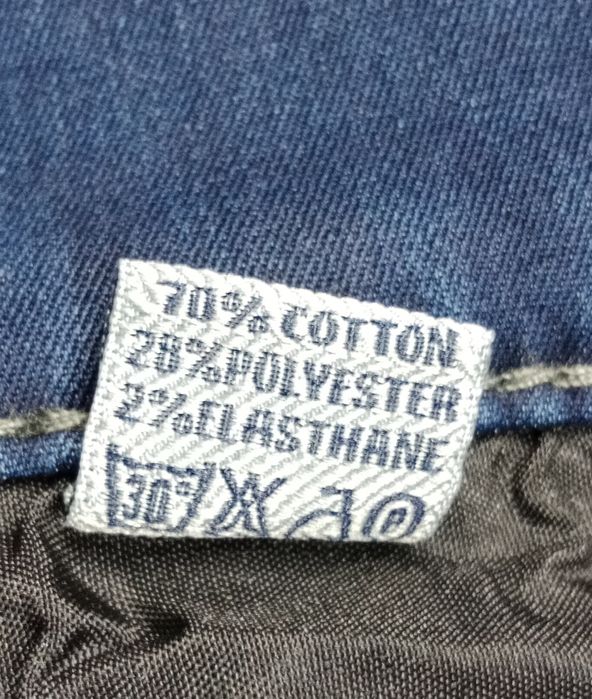 Jeansy OCIEPLANE męskie. Pas 84-86 cm