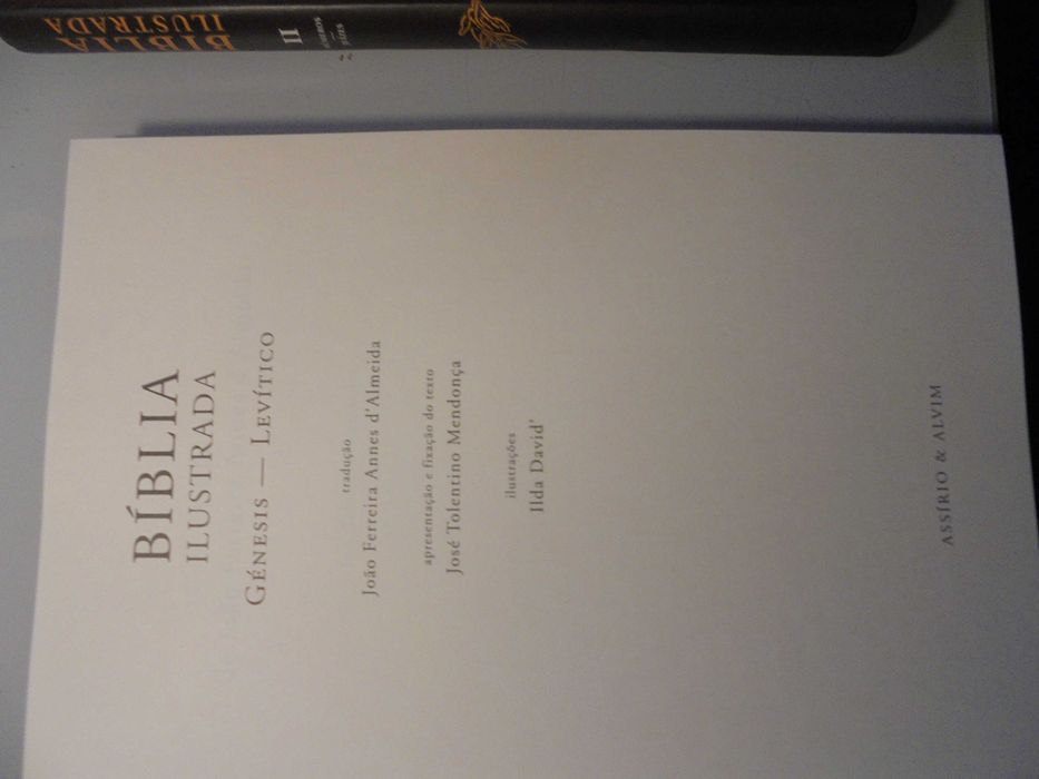 Almeida (João Ferreira Annes );Bíblia Ilustrada-Génesis-Levítico-