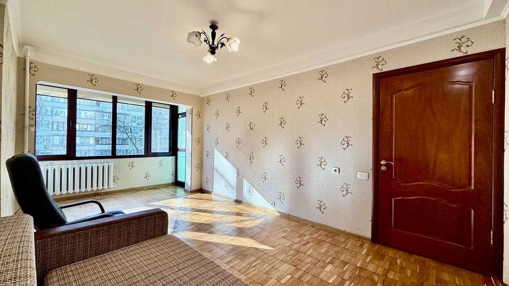 Продаж 2к, S - 46.4! вул.Шолом-Алейхема,24. Без%.