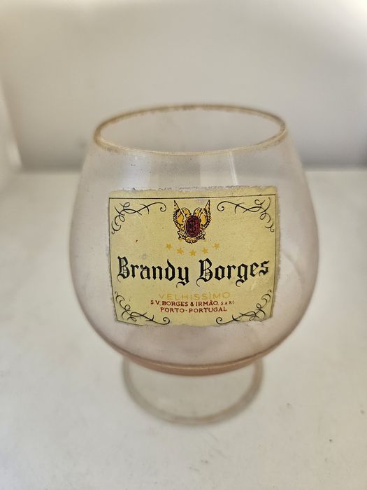 Copos antigos com publicidade