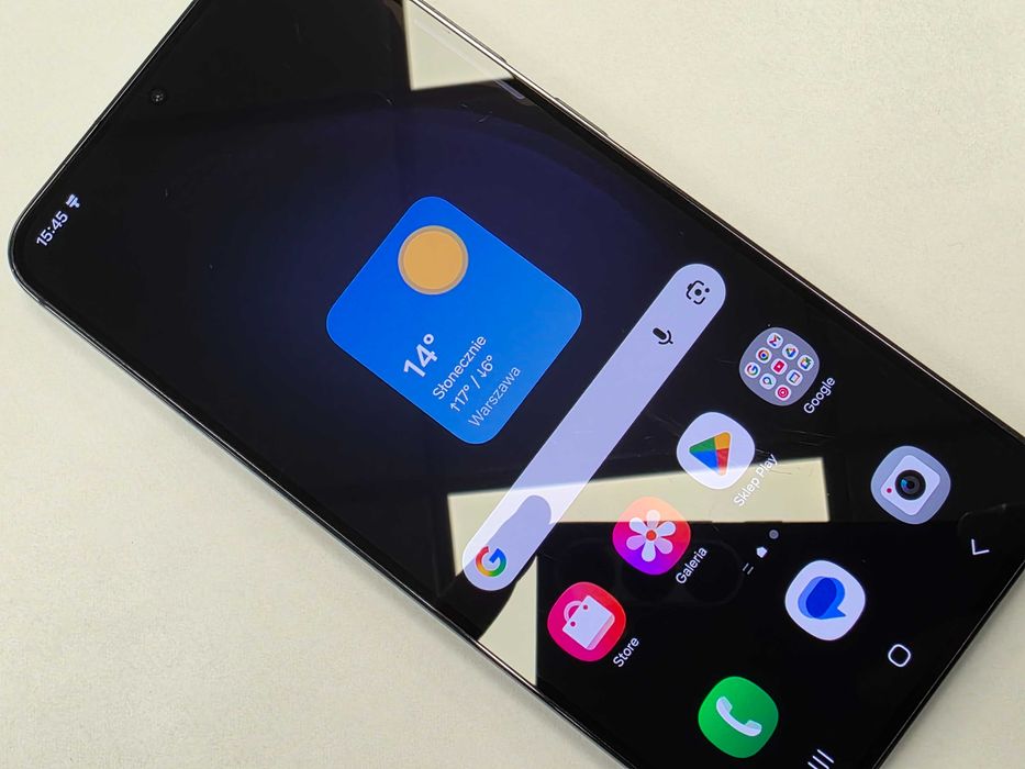 Samsung Galaxy S23 Plus + Dual SIM/ 8GB/ 256GB/ Phantom Black/ Grade B/ + ładowarka/ GW 12 MSC/ bateria OK