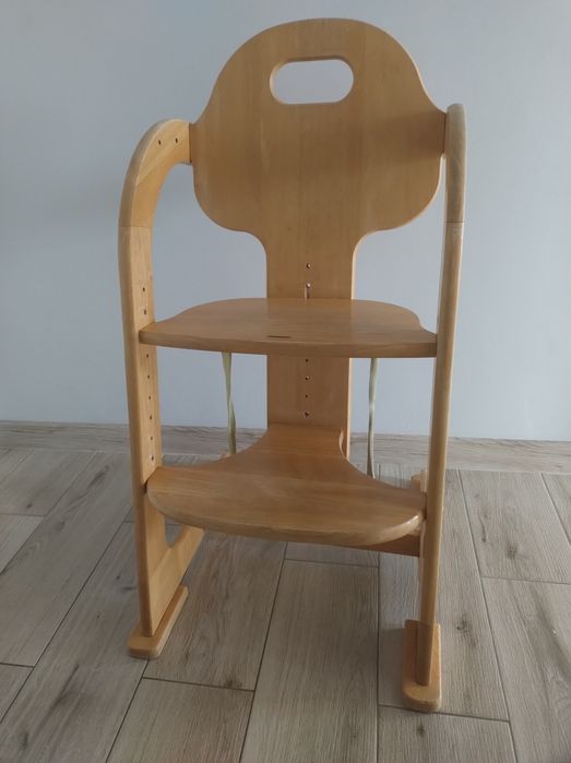 Krzesełko dziecięce drewniane rosnące