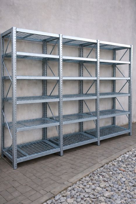 Regały magazynowe półkowe przemysłowe