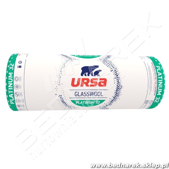 WEŁNA mineralna URSA  Platinum 032 5cm, transport cały kraj!