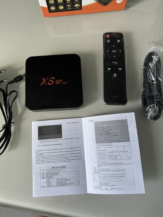 Android TV box Смарт ТВ бокс андроид приставка XS 97 mini  2/16