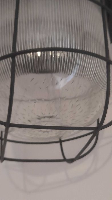 Lampa LOFT czarny mat