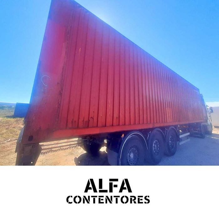 Contentor Marítimo 40' HC - 12 Metros Altura Extra