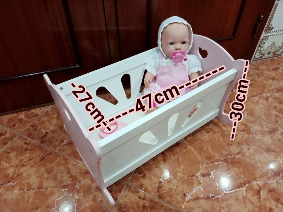 Bebé criança boneca criança menina brinquedos cama quarto apartamento