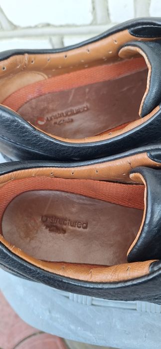Clarks кроссовки мокасины оригинальные натуральная кожа раз 43,5-44