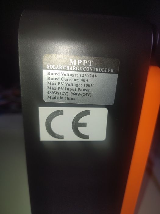 Контролер MPPT 24V 40A