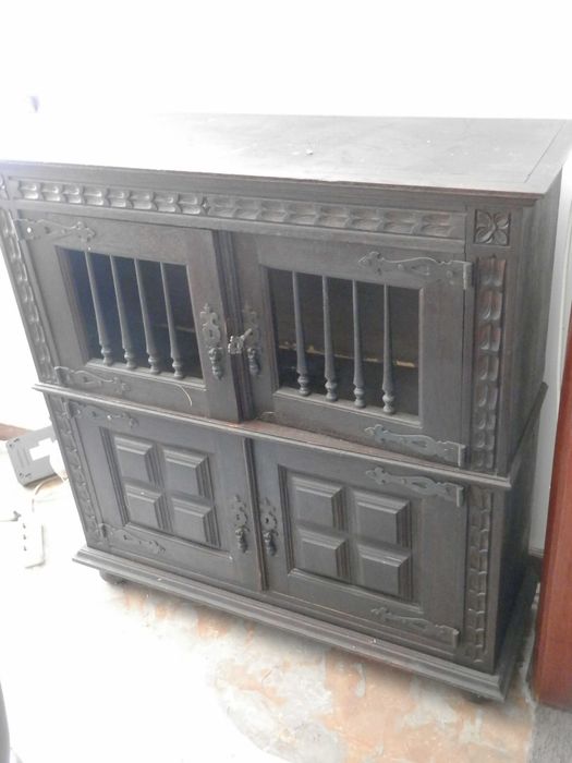Conjunto moveis antigos de sala