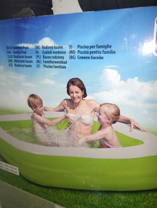 Basen dmuchany rodzinny
