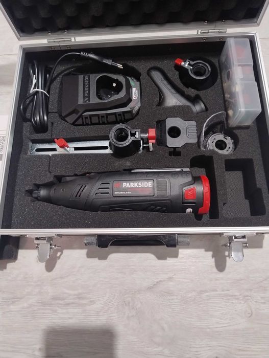 PARKSIDE PERFORMANCE szlifierka precyzyjna PPFBSA 12 A1 Dremel