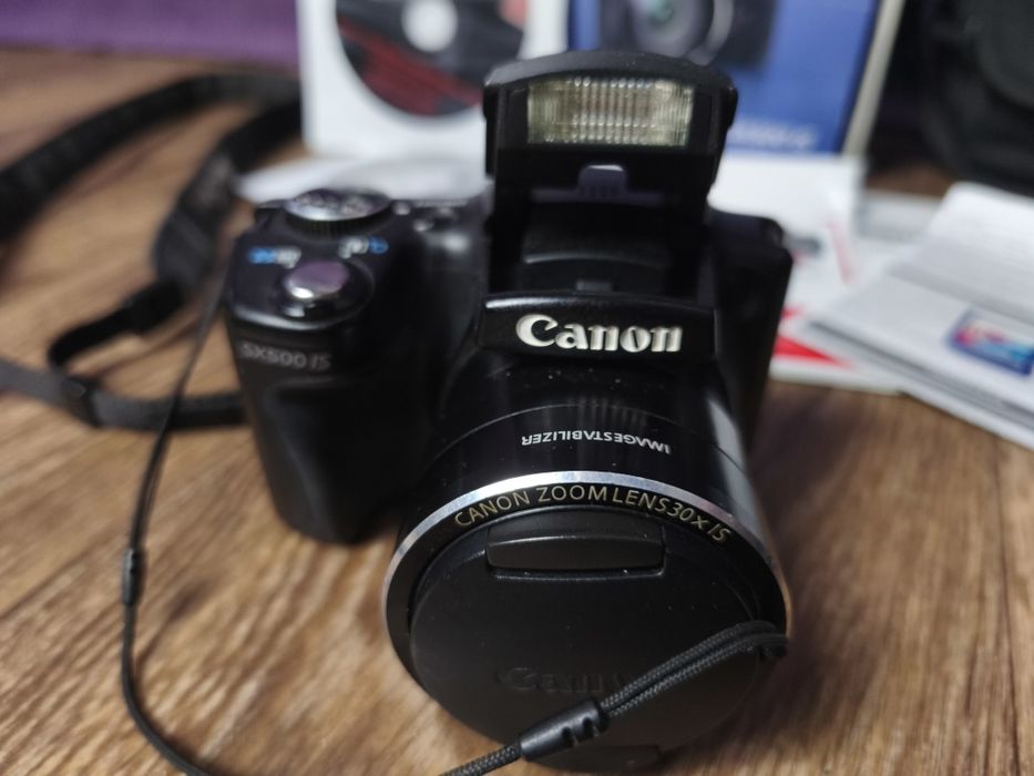 canon powershot sx500 is - купити цифрові фотокамери - Ціна на OLX.ua