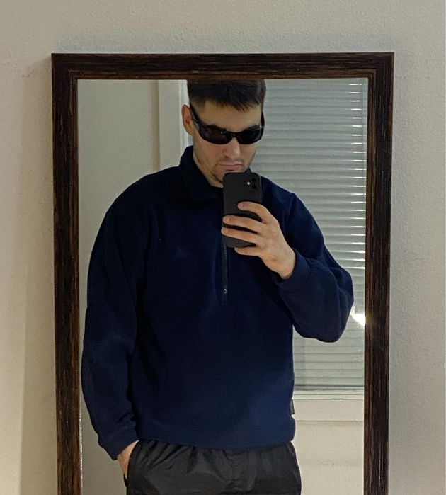 (M) SALEWA флиска 1/2 ZIP флисовая кофта фліска флісова tnf на утяжках