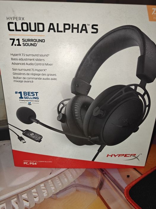 Hyperx cloud alpha S ( Black )
