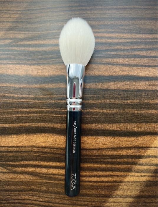 Zoeva - przędzel do różu, pudru, bronzera - 101 Luxe Face Definer - naturalne włosie