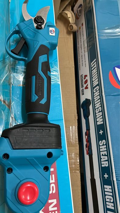 Tesoura poda motosera ou kit motoserra com tesoura