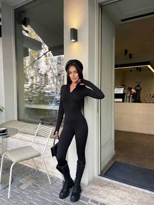 Жіночий Комбез з блискавкою з утеплення і без . В наявності !