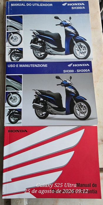 Honda SH300i possível troca por + cilindrada (reservada até sábado dia 5)