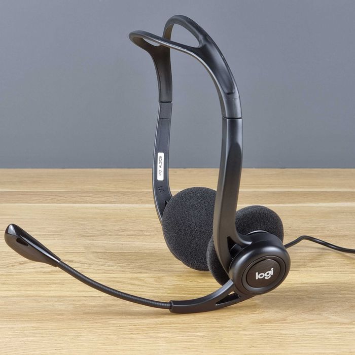 Гарнітура, навушники Logitech Headset USB 960 (981-000100) Black