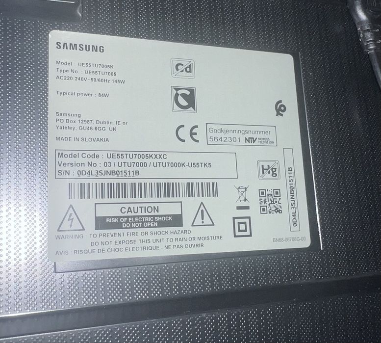 Televisão 55 polegadas 4K