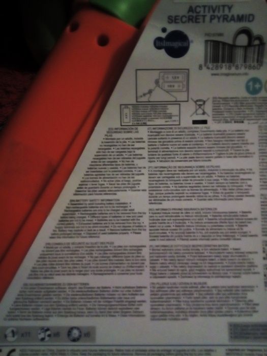 Pirâmide de actividades nova da Imaginarium