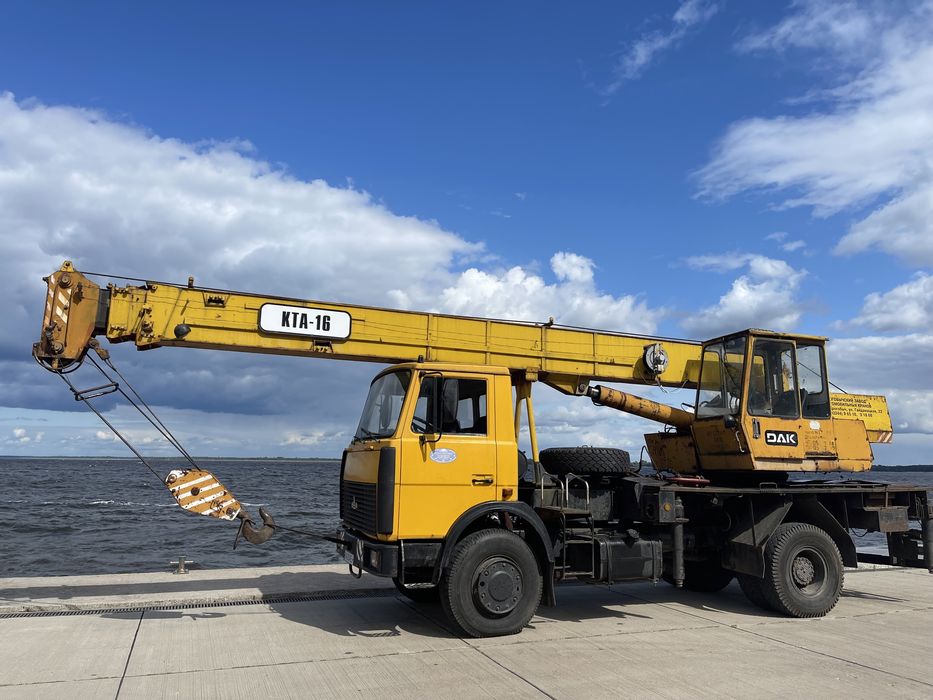 Автокран, оренда автокрана, кран 16т 21м. стріла, Київ і область