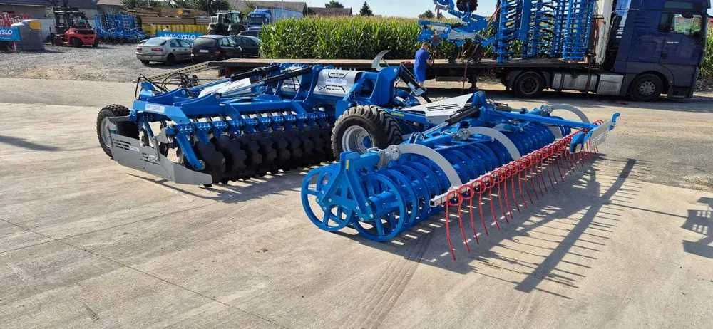 Ciężki agregat talerzowy, talerzówka Namyslo Easy flow 6 metrów