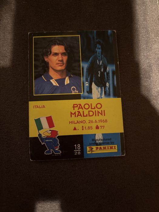 Paolo Maldini Panini