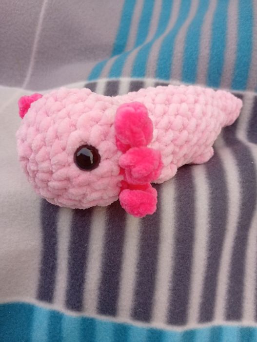 Axolotl na szydełku