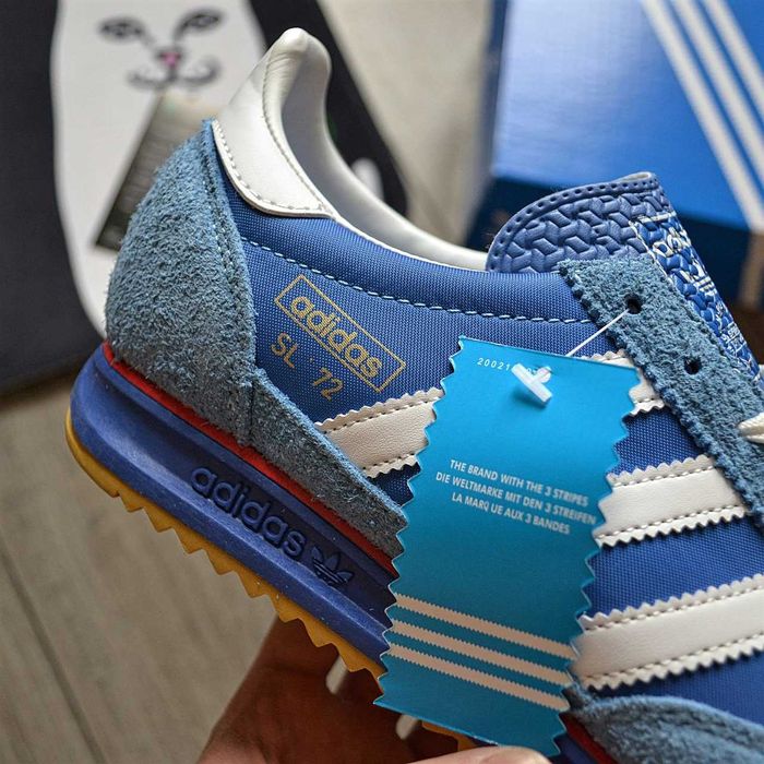 !SALE! Adidas SL 72 Blue White Premium 36 37 38 39 40 41 42 43 44 45 кросівки сл72