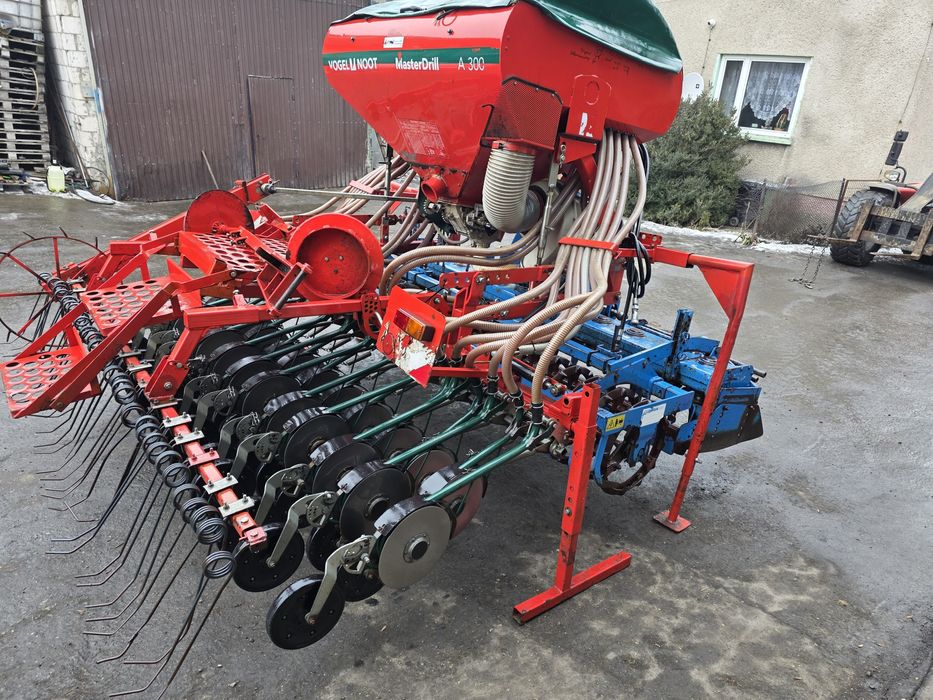 Zestaw agregat uprawowo-siewny Vogel Noot Master Drill A 300 Talerzowy