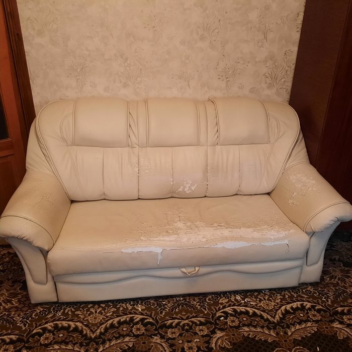 Диван кожзам раскладной