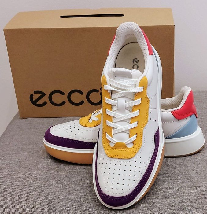 Ecco Street Court W. Multicolor, rozmiar 37 nowe, 100% oryginalne