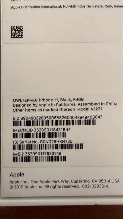 Iphone 11 64 GB  nowa Bateria
