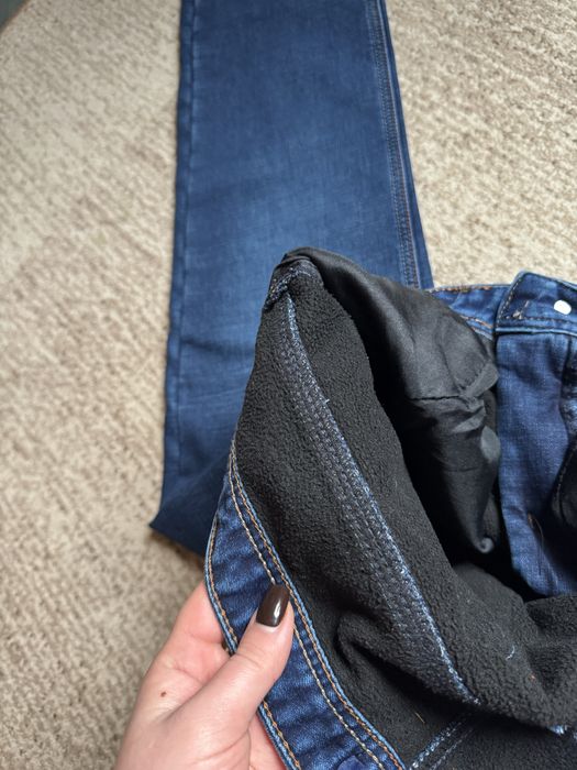 Джинси чоловічі на флісі.