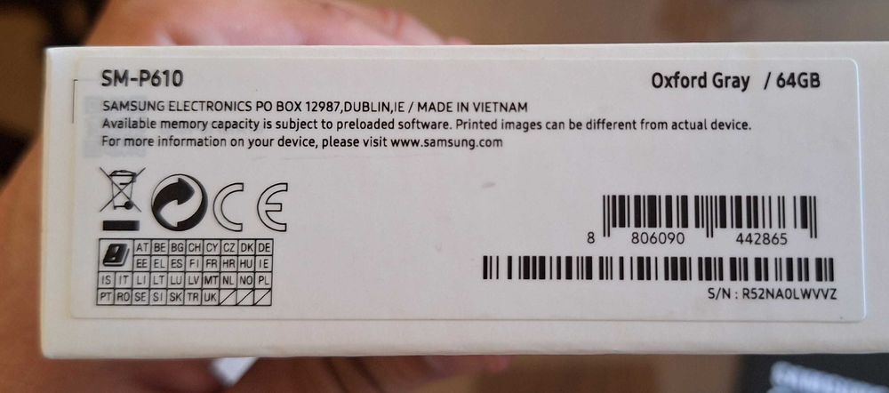 Samsung Galaxy Tab S6 Lite - 64GB / 4GB RAM