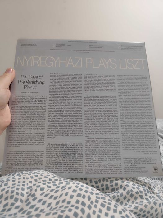 Lizt -Ervin Nyiregyhazi play lizt disco de vinil novo selado