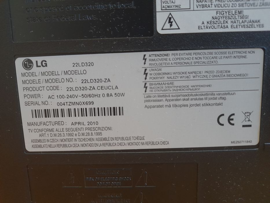 Tv LG 22 polegadas