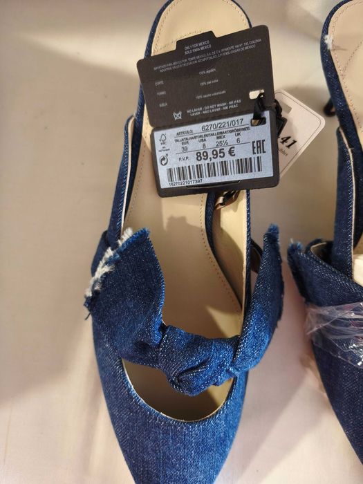 Sapatos tamanho 39 novos