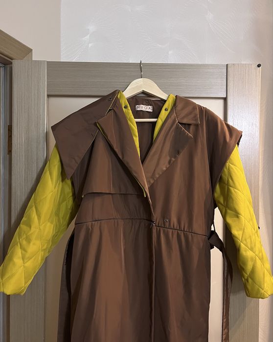 Куртка-тренч, трансформер, від бренду NUGA