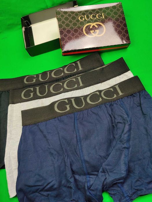 Bokserki męskie Gucci bielizna męska 3pak